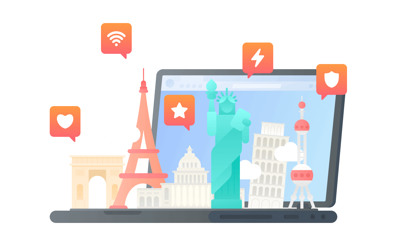 在关岛连接到中国的软件 - 返华加速器